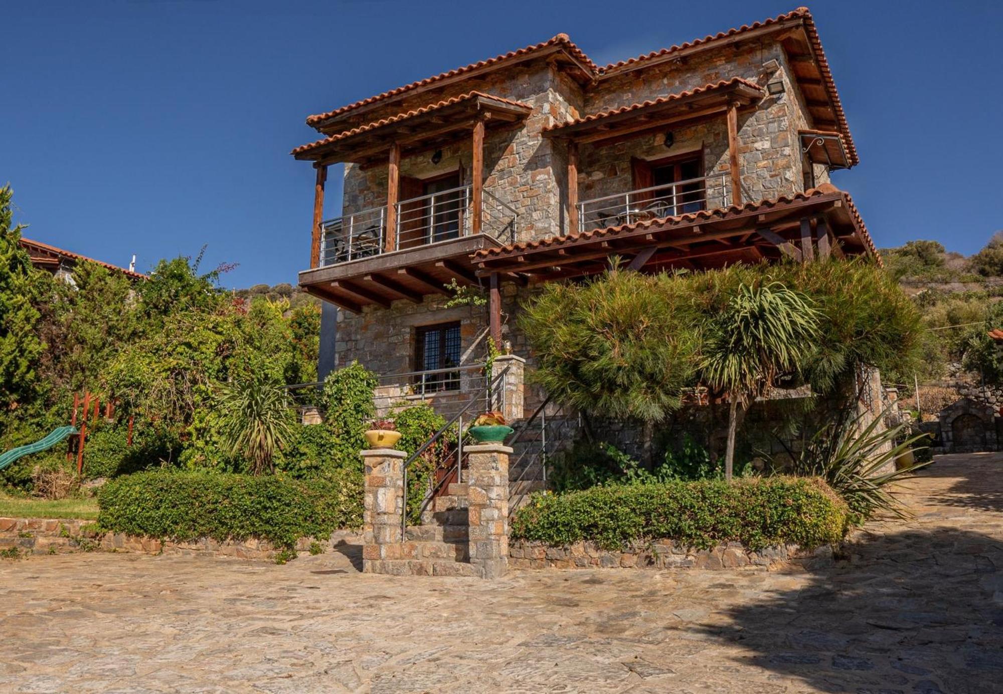 מילאטוס Iris Stone Built Villa מראה חיצוני תמונה